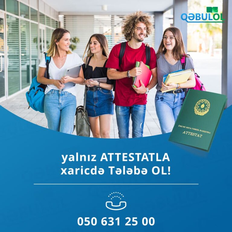 Ukraynada attestatla təhsil!
