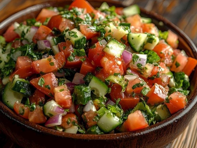 Çoban salatı: Hazırlanma qaydası, Tərkibi