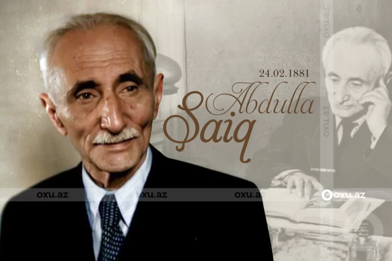 Abdulla Şaiq : Həyatı ,Əsərləri