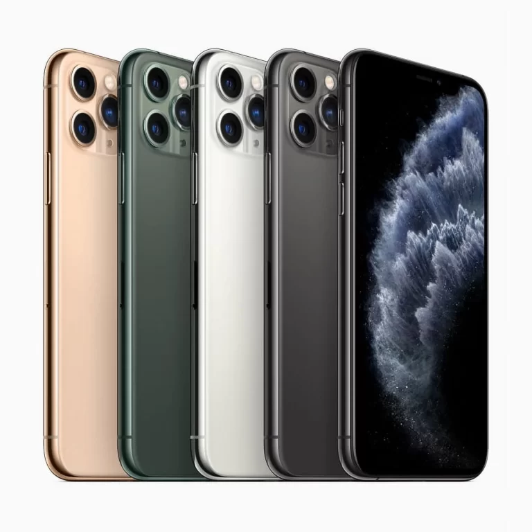 iPhone 11 Pro: Kamera sistemi, Yaddaş variantları