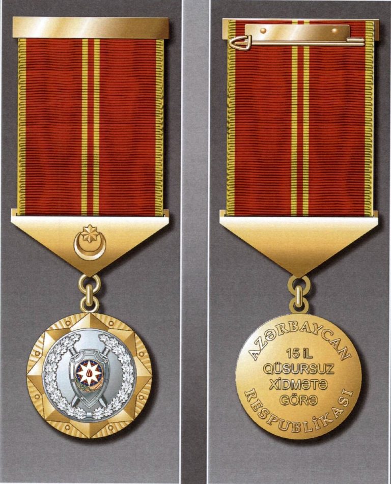 Qüsursuz Xidmətə Görə Medalı:Təsisi,Məqsədi-ƏN SON