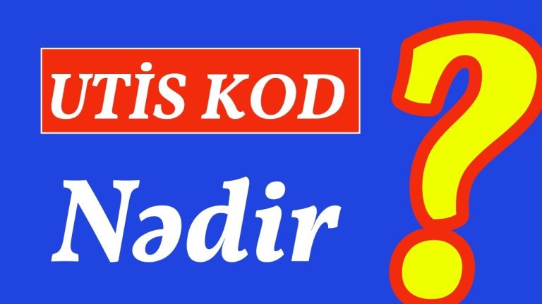 UTİS Kod:Əhəmiyyəti,Üstünlükləri-ƏN SON