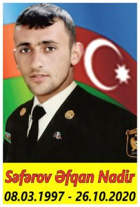 Əfqan Səfərov Nadiroğlu : Həyatı, Hərbi xidməti,Döyüş yolu