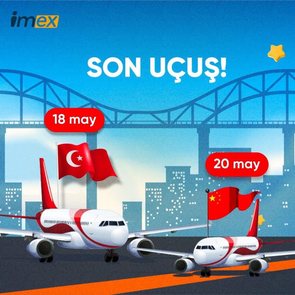 İmex.az: Xidmət spektri, Kargo Sistemi