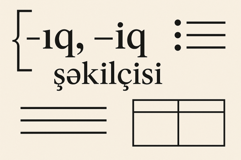 Iq şəkilçisi: Qrammatik Funksiyası, İstifadəsi