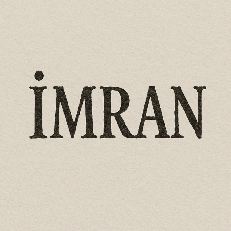 İmran Adı: Mənası, Etimologiyası