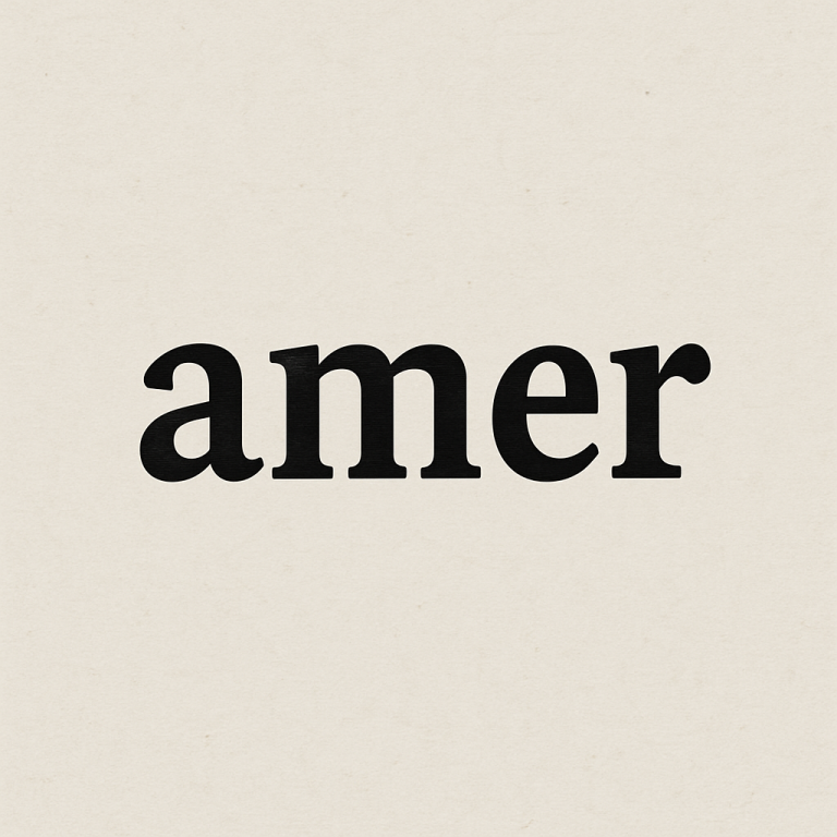 AMƏR: MƏNALARI, TARİXİ, KONTEKSTİ