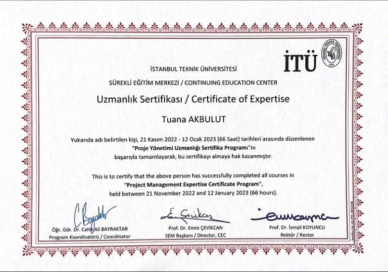 ÜTT Sertifikatı: Meyarlar, İstifadə Halları