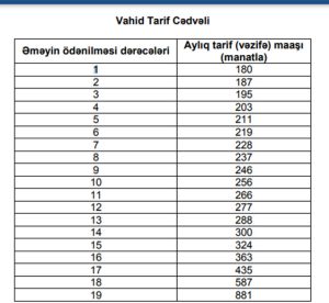 Ştat Cədvəli: Struktura Baxış, Əsas Sütunlar
