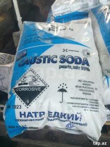 Kaustik Soda: Kimyəvi Quruluşu, Xassələri