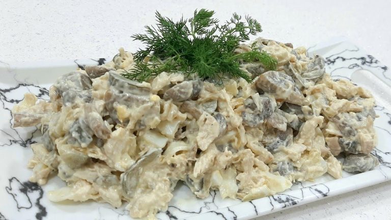 Göbələk Salatı: Əsas Növləri, Hazırlanma Qaydası