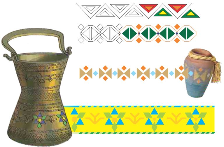 Həndəsi Naxışlar : Əsas prinsipləri, Tətbiqi