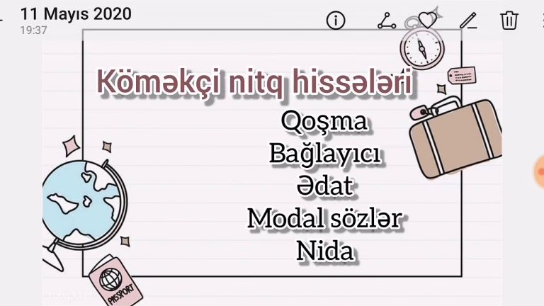 Köməkçi Nitq Hissələri: Semantik Spektri, Məna Tonu